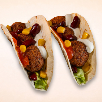 2'Li Falafel Taco görseli
