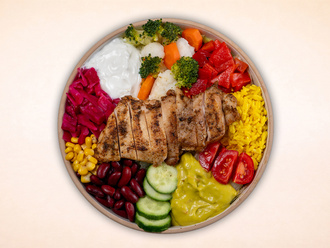 Tavuk Pirzolalı Bowl görseli