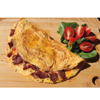Sucuklu Omlet görseli