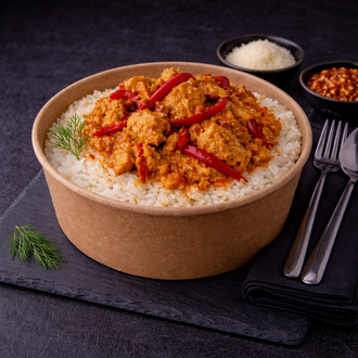 Pilav Üstü Çin Usulü Tavuk (400 Gr.) görseli