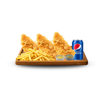 3'Lü Tenders Menü görseli