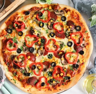 Karışık Pizza (Küçük Boy) görseli