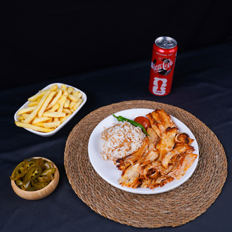 Pilav Üstü Tavuk Döner Menü görseli
