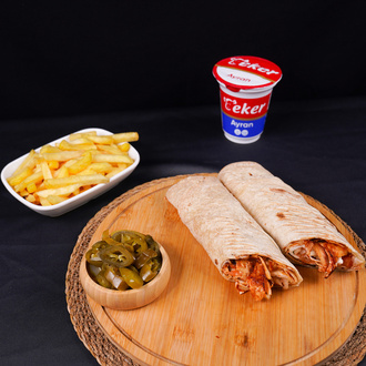 Tavuk Döner Dürüm Menü görseli