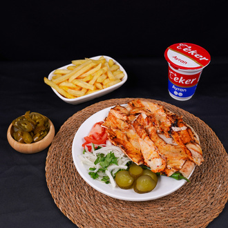 Tavuk Döner Servis Menü görseli