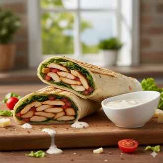 Tavuklu Wrap görseli