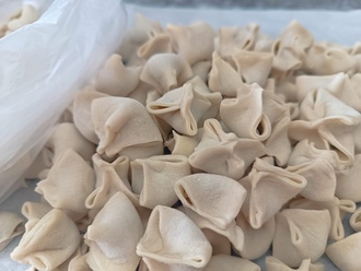 Çiğ Kayseri Bohça Mantı (1 Kg) görseli