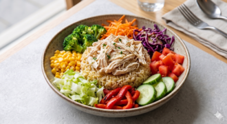 Classic Chicken Bowl (Tiftik Tavuklu) görseli