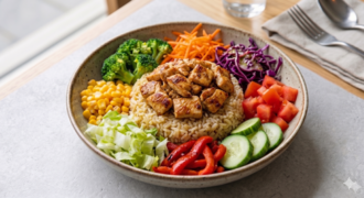Roasted Chicken Bowl (Tavuk Sote) görseli