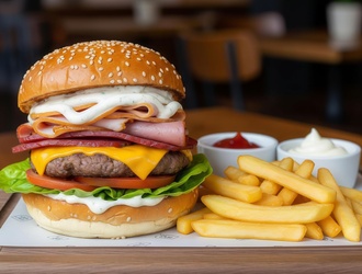 Las Wegas Burger Menü görseli