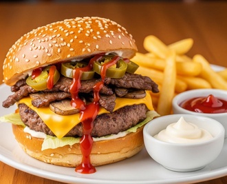 Combo Burger Menü görseli