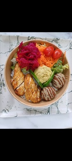 Yeni Psm Izgara Falafel Humus Chicken görseli