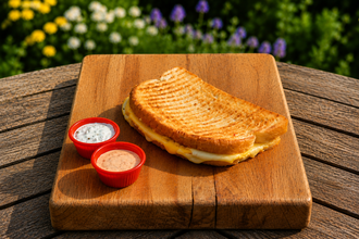 Üç Peynirli Tost görseli