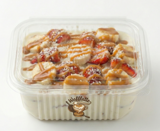 Beyaz Çikolata Belgium Waffle görseli