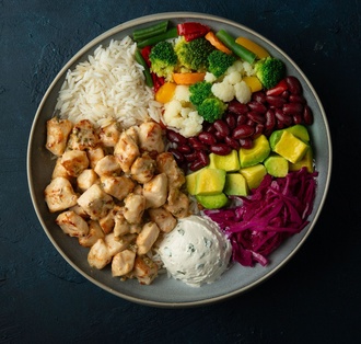 Thyme Sauce/ Kekik Soslu Tavuk Bowl görseli