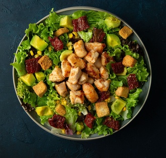 Chicken Loukumi / Tavuk Lokum Salata görseli
