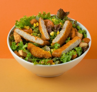 Çıtır Tavuk Salata görseli