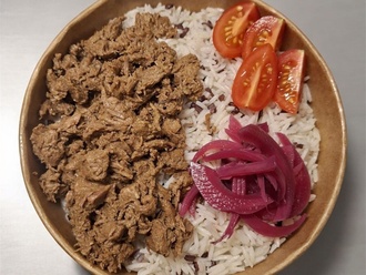 Pilav Üstü Dana Kavurma Bowl görseli