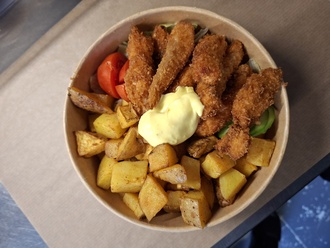 Çıtır Somon Bowl görseli