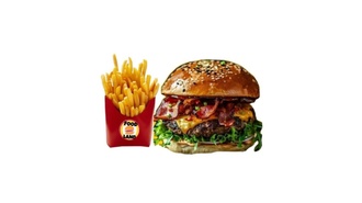 Salamlı Et Burger & Patates görseli