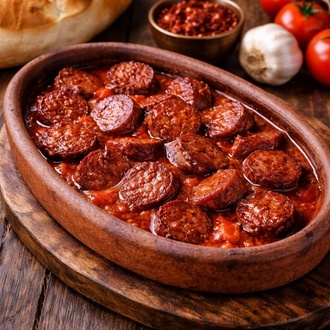 Kiremitte Sucuk görseli