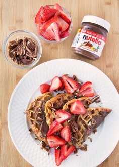 Double Nutella Classic Waffle görseli