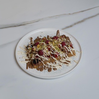 Fındıklı Çikolatalı Waffle görseli