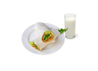 2'Si Biyerde Çiğ Köfte Dürüm Menü (90 Gr.) görseli
