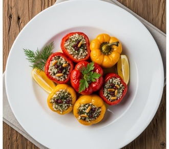Zeytinyağlı Biber Dolma (200 Gr.) görseli
