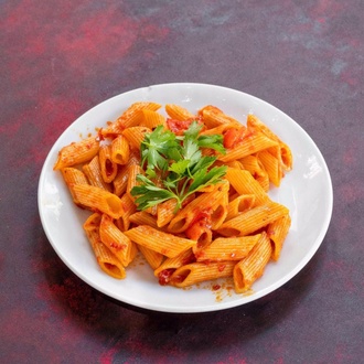 Püreli Rosto Köfte & Salçalı Spagetti görseli