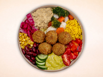 Humuslu Falafelli Bowl görseli