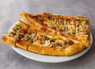 Kaşar Peynirli Mantarlı Pide görseli