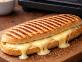 Yarım Ekmek Kaşarlı Tost görseli