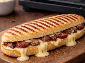 Kavurma Sucuk Kaşarlı Tost görseli