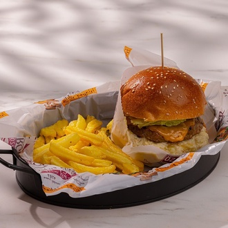 Özet Beğendili Burger görseli