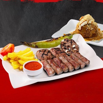 Karışık Köfte + Hayrabolu Tatlısı görseli