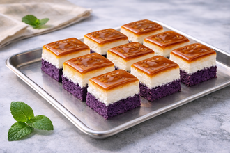 Karamelli Mini Dilim Pasta (12 Adet) görseli
