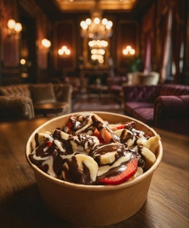 Çilekli Waffle görseli