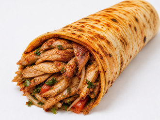 Hatay Usulü Soslu Tavuk Döner Dürüm (100Gr) görseli