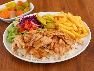 Pilav Üstü Tavuk Döner (120Gr) görseli