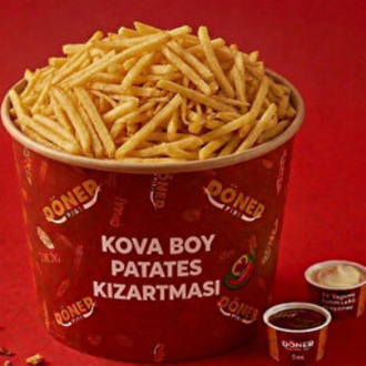 Kova Boy Patates Kızartması görseli