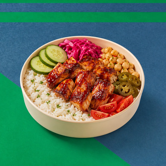 Barbekü Soslu Tavuk Pilav Bowl görseli