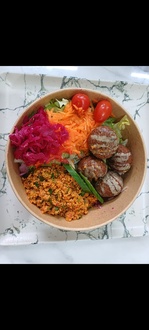 Yeni Falafel Kısır  & New Falafel And Bulgur Salad görseli