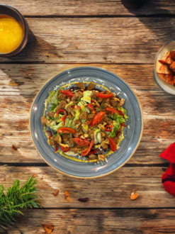 Ballı Hardal Tavuk Salata görseli