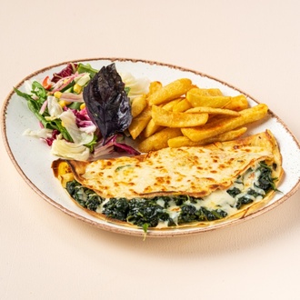 Ispanaklı Krep görseli