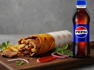 Et Classic Dürüm + Pepsi 250 Ml görseli