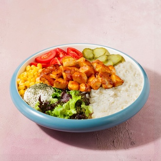 Acı Soslu Tavuk Bowl görseli