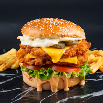 Ohannes Buffalo Burger görseli