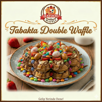 Tabakta Double Waffle görseli