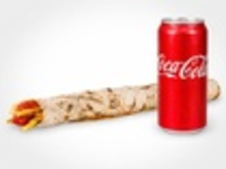 Coca-cola'lı Ekonomik Mega Füze Et Dürüm Menü görseli